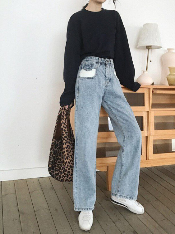 джинси вільного крою