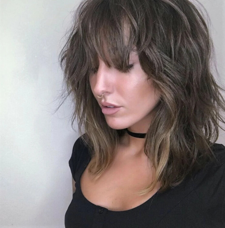 каскад з рваними пасмами