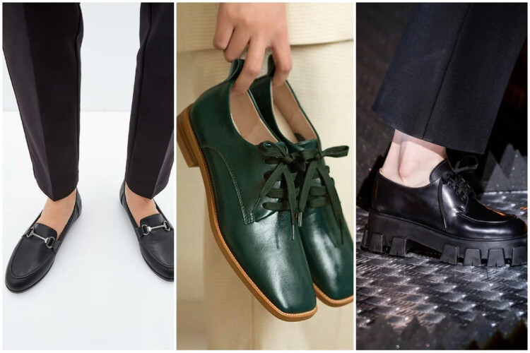 лофери дербі та оксфорди