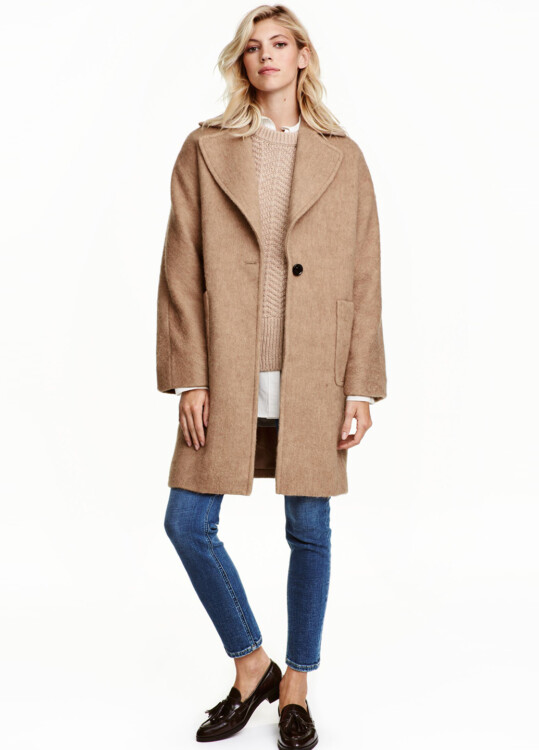 пальто оверсайз