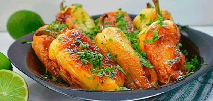 смажений болгарський перець