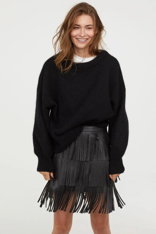 спідниці з бахромою на осінь