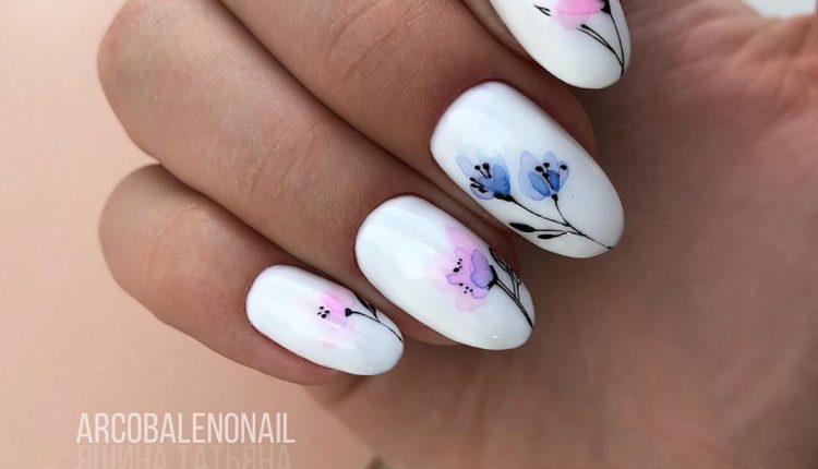 Modnyi akvarelnyi manikiur 2023 13